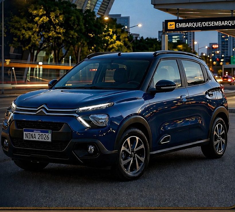 Carro da NINA Transportes com Starlink a bordo